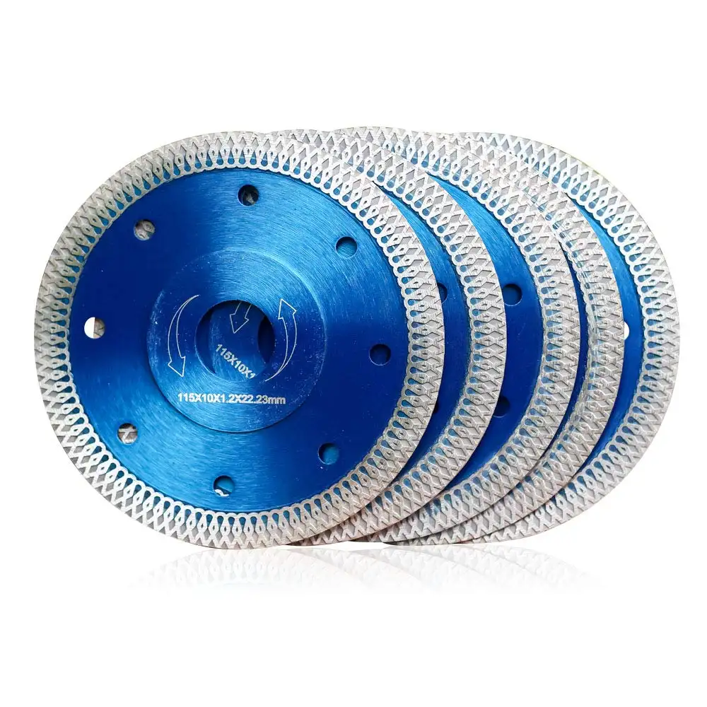 4.5 Inch Diamond Cutting Disc Granite Marble Porcelain Tile Ceramic Turbo Diamond Cutting Saw Blades