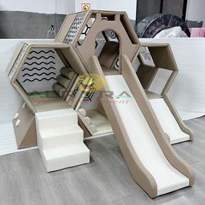 Özelleştirilmiş kapalı çocuk oyun alanı petek yumuşak oyun seti tırmanma oyuncaklar ticari sınıf yumuşak oyun ekipmanları - Product Image 3