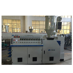 Machine à tuyaux HDPE à trois couches Faygo Union ABC avec corde en pp insérant un petit dispositif de tuyau - Product Image 5