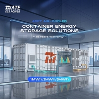 Contenedor de Almacenamiento de Energía MATE ESS 1MWH 2MWH 3MWH, Batería BESS LifePO4 con Certificación UL para Arbitraje Comercial de Pico y Valle