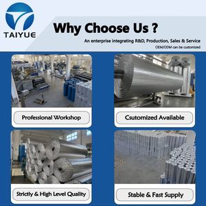 Rouleau <span class=keywords><strong>d</strong></span>'isolation thermique en <span class=keywords><strong>aluminium</strong></span> et bulles réfléchissantes pour usine, barrière de chaleur radiante, matériau de construction, optimisation énergétique - Product Image 4