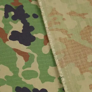 Anti-Infrarot atmungsaktiver Sunspot Polyester Baumwolle anpassbare Ripstop Camouflage Stoff