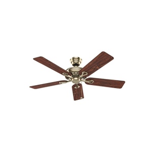 52-inch decorative chandelier <b>ceiling</b> fan for living room & dining room, vintage <b>ceiling</b> fan with <b>remote</b> <b>control</b> - Product Image 1