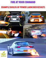 Auto Power Builder Type B Rev Limiter Kit de lanceur de flamme d'échappement de course Allumage électrique Rev Limiter Launch Control Fire Controller