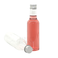 Botol plastik Mini untuk alkohol 30ml 50ml 120ml 150ml 330ml 350ml botol Shot minuman keras