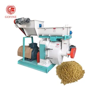 Hocheffiziente Geflügelfuttermaschine Futtermittelpelletmühle Verarbeitungsmaschine für Fische Hühner Kaninchen