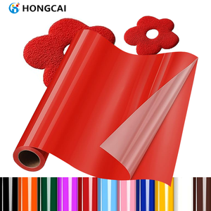 Miễn phí Mẫu 50cm * 25m HTV 3D bọt chuyển giấy & phim thiết kế đông để cắt và PEE Puff truyền nhiệt Vinyl CuộN & phim - Product Image 1