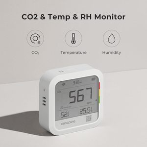 Moniteur intelligent de CO2 Qingping, thermomètre, hygromètre, surveillance à distance via le moniteur de température et d'humidité Qingping IoT - Product Image 5