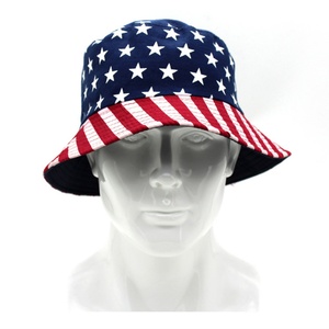 Sombrero de Pescador de Algodón de Doble Cara Reversible con Diseño de Hoja de Dibujos Animados y Logotipo Personalizado de la Bandera Americana, Unisex, para Hombre y Mujer, con Ala Ancha - Product Image 6