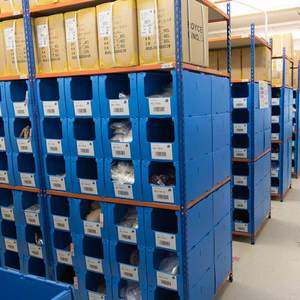 Pp rỗng có thể gập lại coroplast Thùng Stackable nhựa nhà kho hộp sóng chọn bin quần áo lưu trữ corflute Hộp chọn bin - Product Image 6