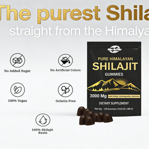 เยลลี่ชิลลาจิตแท้จากเทือกเขาหิมาลัย 3000 มก. ผสมอัชวากันธา กอกชูรา อาหารเสริมเพิ่มพลังงานแบบเคี้ยวได้สำหรับผู้ชาย - Product Image 2