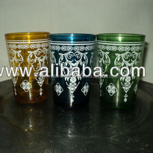 Accessoire élégant pour service à café et thé Verre à thé style marocain - Product Image 1