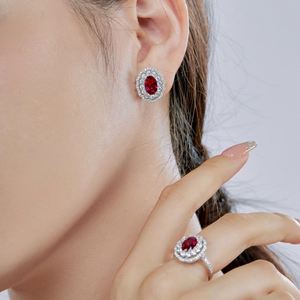 Dylam Top Grade Women Jewelry Accessories 925 Sterling <b>Silver</b> 1.5ct 5A CZ Cubic Zirconia Flower Eternity Diamond <b>Stud</b> Earrings - Product Image 2