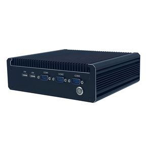 Computadora Industrial Integrada Robusta sin Ventilador, CPU Intel, DDR4, LAN Dual, Estructura Duradera, Mini <span class=keywords><strong>PC</strong></span> HD Resistente - Product Image 2