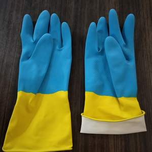 Naturel Étanche Allongé Épais Latex Ménage De Nettoyage En Caoutchouc De Sécurité De Travail Gants - Product Image 6