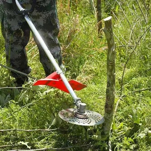 Industrial Grade 4-Stroke Gas-<b>Powered</b> Lawn Mower Side Hanging Knapsack <b>Brush</b> Cutter Multi-Functional Grass Trimmer for Home HX-1 - Product Image 3