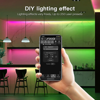 Controlador LED Gledopto WLED 2026 ESP8266 WiFi Inteligente con Atenuador SPI, Control por Botón, Compatible con MQTT, Controlador de Tiras LED Digitales de Píxeles