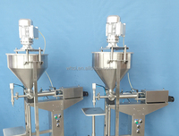 Machine de remplissage de boissons semi-automatique pneumatique de 10 à 5000 ml pour bouteilles, sachets et canettes