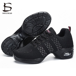 Scarpe da ballo in Mesh da <span class=keywords><strong>donna</strong></span> con vendita calda moderna <span class=keywords><strong>Jazz</strong></span> scarpe da ballo moderne - Product Image 4