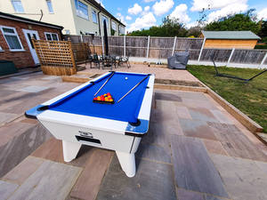 Belle conception 3 en 1 <span class=keywords><strong>Table</strong></span> de <span class=keywords><strong>billard</strong></span> d'extérieur <span class=keywords><strong>convertible</strong></span> de 7 pieds 8 pieds 9 pieds avec <span class=keywords><strong>table</strong></span> à manger et <span class=keywords><strong>table</strong></span> de tennis et lit en ardoises - Product Image 5