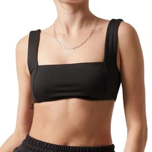 Sujetadores con Cuello Cuadrado, Venta Directa de Fábrica, Sujetadores de Tallas Grandes al por Mayor, Sujetadores Deportivos de Yoga para Mujer, Sujetadores Deportivos de Moda de Verano para Mujer - Product Image 2