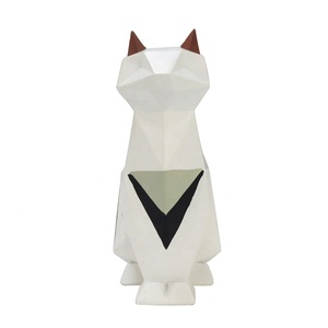 Figura Geométrica <span class=keywords><strong>3D</strong></span> de Gato, Linda y Duradera, Decoración para el Hogar, Ideal para Regalo - Product Image 1