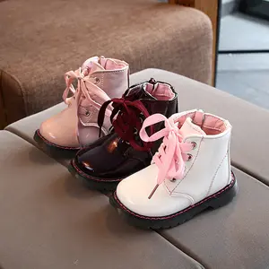 儿童冬靴女童鞋马丁引导宝宝靴子2020新款皮鞋儿童