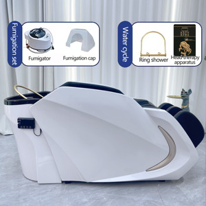Cama de Champú Inteligente con Circulación de Agua y Terapia de Vapor, Cama Eléctrica de Masaje para Lavabo de Champú - Product Image 2