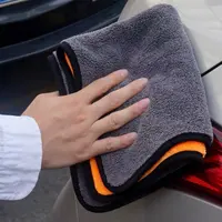 Groothandel Dikker Microfiber Wasstraat Polijsten Doek Super Water Absorberende Auto Detailing Handdoek