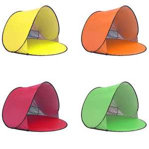 Tente de plage portable pour l'été, abri solaire, protection UV, imperméable 2000-3000mm, triple couche, ouverture automatique rapide, pour le camping - Product Image 3