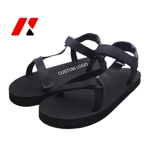 Summer Outdoor Beach Men Women Slippers Slide Sandals Beach Soft Sole Flat Shoes Webbing Slippers For Men