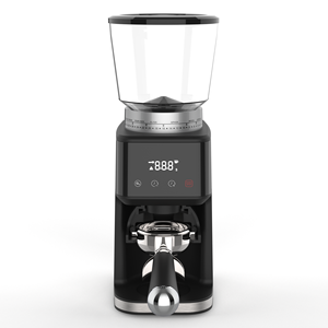 Digital Static Free Turkish Fine Portafilter <strong>Holder</strong> 350g Bean Hopper Conical <strong>Burr</strong> Electric Coffee Bean Grinder Grinding Machine - Product Image 1