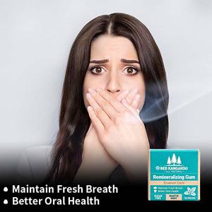 Реминерализующая жевательная резинка супер мятный ксилит, свежая, без сахара для здоровья зубов - Product Image 2