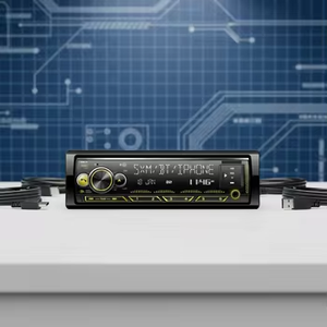 Mp3 Player <b>with</b> LCD Screen 1 Din Universal Audio 2USB BT APP <b>Control</b> Radio Car Black Box - Product Image 5