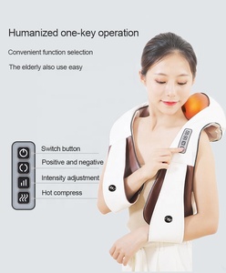 Ningde Crius C-NSM1 CE RoHS Tốt Nhất Cổ Và Vai Relaxer Phổ Biến Máy Shiatsu Điện Nhào Sưởi Ấm Massage Gối - Product Image 3