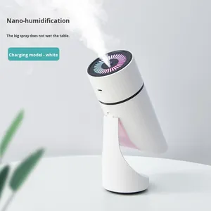 Cost-effective 260ml Car Silent USB Ultrasonic <b>Humidifier</b> Mini Portable Desktop Night Light Aroma 36dB Household Plastic 1 Year - Product Image 6