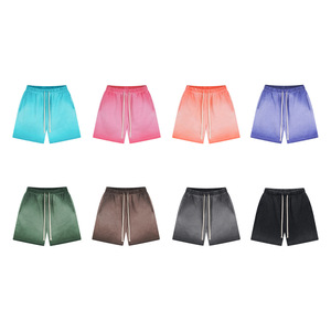 <span class=keywords><strong>Pantaloncini</strong></span> da <span class=keywords><strong>Uomo</strong></span> Personalizzati 100% <span class=keywords><strong>Cotone</strong></span> 430g, Shorts Pesanti con Lavaggio Acido, <span class=keywords><strong>Pantaloncini</strong></span> Cargo Vintage Larghi con Coulisse - Product Image 4