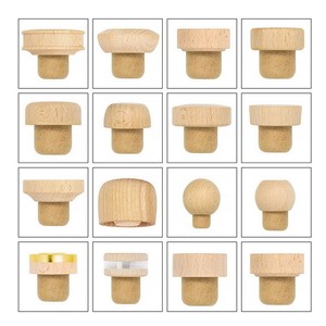 <span class=keywords><strong>Bouchon</strong></span> de bouteille de vin en bois en forme de T, personnalisable avec logo, pour la vente en gros et la fermeture hermétique - Product Image 5