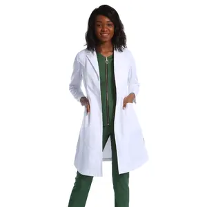 Design White Nurse Nursing Uniform Operating Room Scrubs Uniforms Jacket Sets Unisex Stretchy lab coats