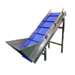 Gıda sınıfı PU plastik örgülü konveyör bandı modülü bölme tipi zincir plaka asansör hazne tırmanma konveyör ile - Product Image 3