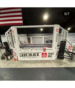 FightBro <strong>Octagon</strong> Hexagon MMA Cage Supplying to UFCgym &amp; CIMMAF MMA <strong>Octagon</strong> - Product Image 5