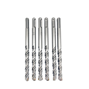 Foret à percussion de qualité supérieure à quatre coupes, tête entièrement en carbure, SDS PLUS, garantie 3 ans, application murale, pierre, brique, béton - Product Image 1