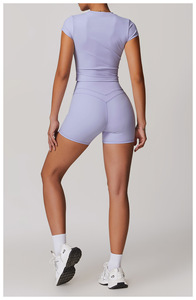Conjunto Deportivo de 5 Piezas para Mujer, Ropa Deportiva para Gimnasio, Fitness, Talla Grande, Sujetador Deportivo, Pantalones Levanta Glúteos, Traje de Yoga Activo - Product Image 5
