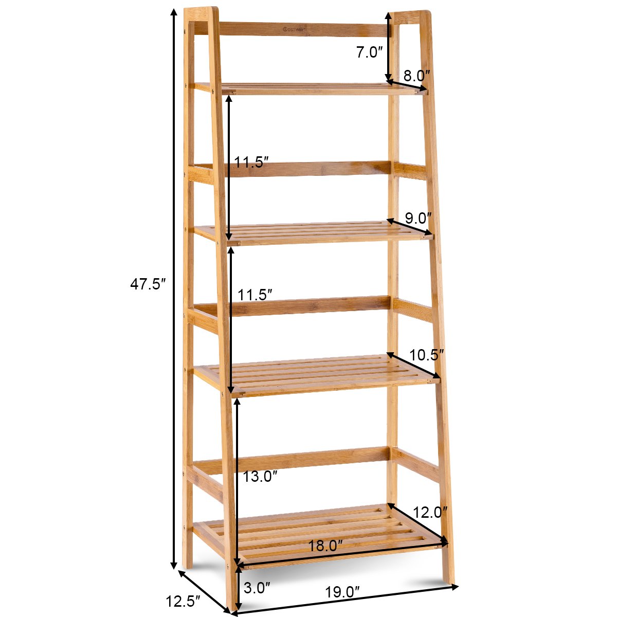 Bathroom Bamboo Wooden Furniture Towel Rack Clothes Holder Storage Organizer Sundries Stash Corner Bookcase Shelf Free Standing