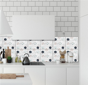 <strong>Tile</strong> Peel and <strong>Stick</strong> Self Adhesive Removable <strong>Stick</strong> <strong>on</strong> Kitchen Backsplash <strong>Bathroom</strong> 3D <strong>Wall</strong> Sticker Wallpaper <strong>Tiles</strong> - Product Image 6
