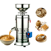 Machine à beurre de noix automatique, machine à beurre d'arachide commerciale pour noix de cajou, amandes, noix, haute production, faible consommation d'énergie