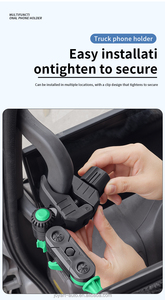 Soporte para Teléfono de Camión con Logotipo Personalizado, Resistente a Impactos, para Excavadora, Montacargas, Conducción Segura, Rotación de 360 Grados °   Soporte para Teléfono de Coche - Product Image 4