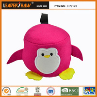 Jouet en peluche pingouin en gros, jouet sensoriel anti-stress souple et moelleux, design brodé, jouet anti-anxiété pour enfants