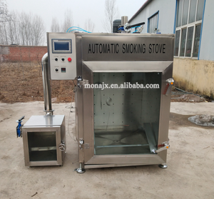 商用汽车烤肉店制作香肠电烟肉鱼厨房吸烟者烤箱机出售