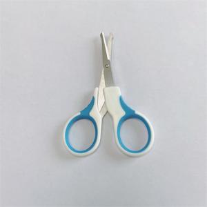 Stainless Steel Durable Safety Baby and Nose Hair <strong>Nail</strong> Scissors With Plastic Handle and <strong>Protective</strong> Sleeve - Product Image 5